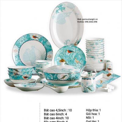 BỘ BÁT ĂN CAO CẤP - VIÊN MÃN